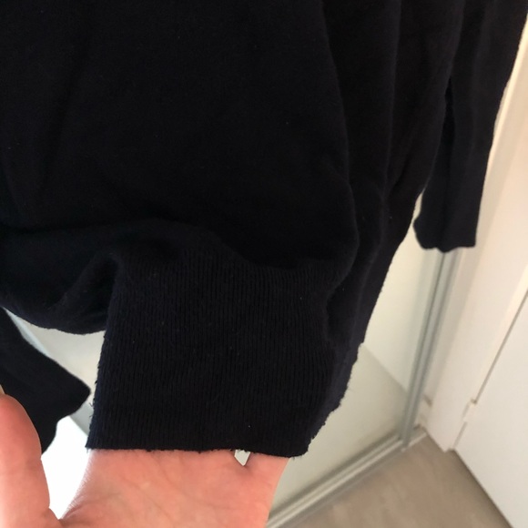 Zara long sleeve knit (navy) - Picture 4 of 4